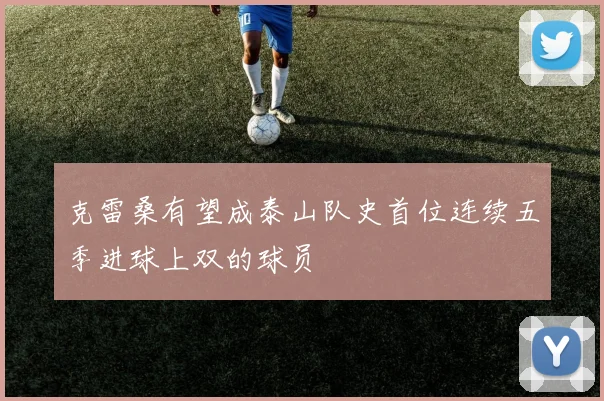 克雷桑有望成泰山队史首位连续五季进球上双的球员